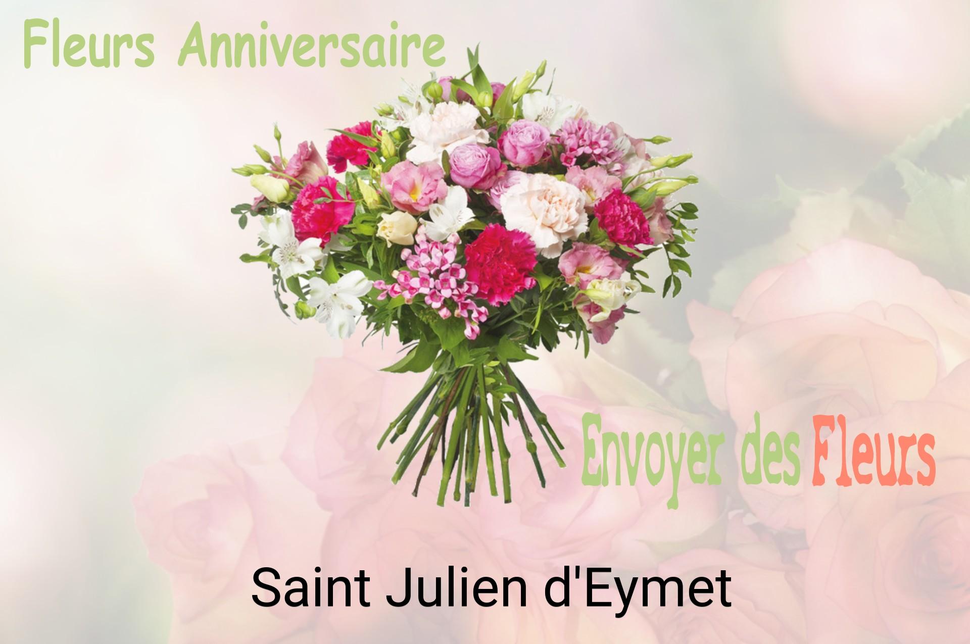 Bouquet de fleurs d’anniversaire livré à Saint-Julien-d'Eymet
